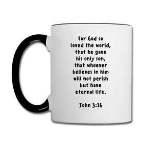 Mug - HALelujah! Designs - Cross of Love - John 3:16 (11 oz.)