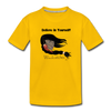 Youth T-shirt - The Grass Maiden, Sacajawea - sun yellow
