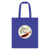 Bag - Moon Drake Series Logo Tote - royal blue
