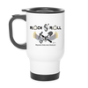 Mug - Travel - Rock & Roll Prospecting  (14 oz.) - white