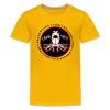 Youth T-shirt - Crabtree, Lost Kids of Borealonon - sun yellow