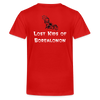 Youth T-shirt - Crabtree, Lost Kids of Borealonon - red