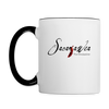 Mug - Sacajawea, The Wind Calls Her Name (11 oz.) - white/black
