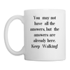Mug - Grow Hope - Growing Seeds Worldwide - 11 oz. - white