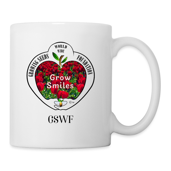 Mug - Growing Seeds Worldwide - Grow Smiles (11 oz.) - white