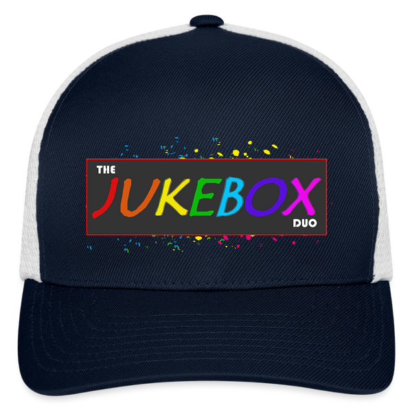 Hat - The Jukebox Duo Logo - navy/white