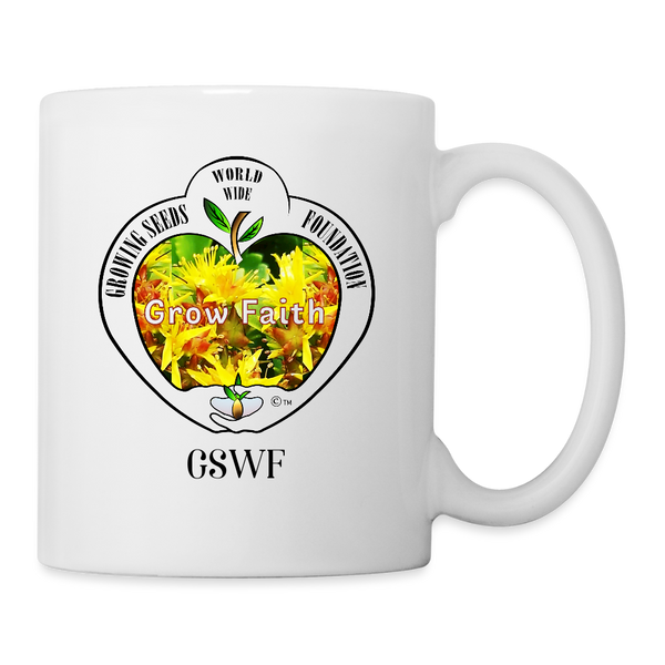 Mug - Growing Seeds Worldwide - Grow Faith (11 oz.) - white