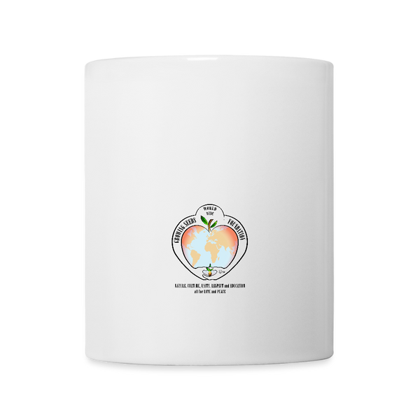 Mug - Grow Joy - Growing Seeds Worldwide - 11 oz. - white