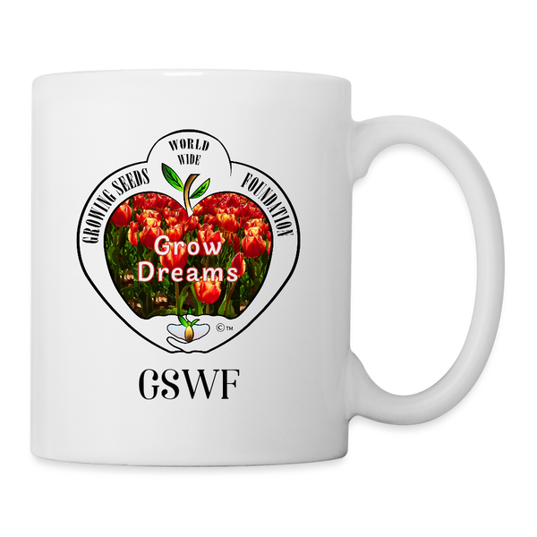 Mug - Growing Seeds Worldwide - Grow Dreams (11 oz.) - white