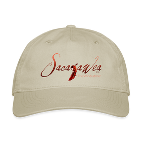 Hat - Organic - Sacajawea, The Windcatcher Red Logo - Printed