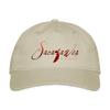 Hat - Organic - Sacajawea, The Windcatcher Red Logo - Printed