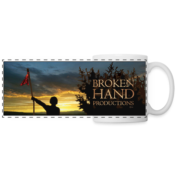 Mug - Broken Hand Productions Logo (11 oz.) - white