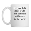 Mug - Grow Joy - Growing Seeds Worldwide - 11 oz. - white