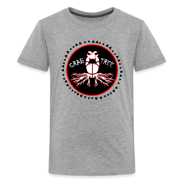 Youth T-shirt - Crabtree, Lost Kids of Borealonon - heather gray