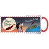 Mug - Moon Drake Anime Series (11 oz.) - white/red