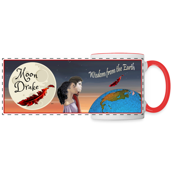 Mug - Moon Drake Anime Series (11 oz.) - white/red