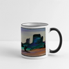 Mug - Painted Desert Art by Fitz (12 oz. ) - white/black