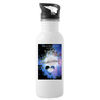 Water Bottle - Vol. I Awakening - Embrace the World with Love Words and the World will be Changed o (20 oz.) - white