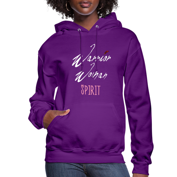 SWEATSHIRT - Warrior Woman Spirit Logo (Women's) - purple