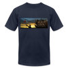 T-shirt - Broken Hand Productions Logo - High Quality (Unisex) - navy