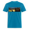T-shirt - Broken Hand Productions Logo (Unisex) - turquoise