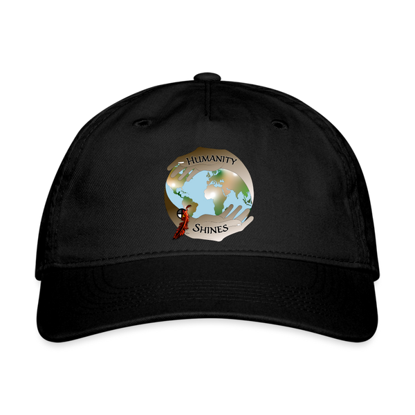 HAT - Humanity Shines Organization Logo - Printed - black