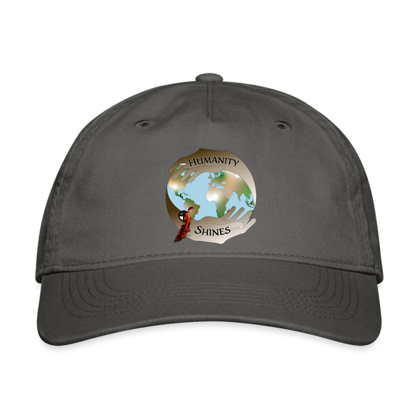 HAT - Humanity Shines Organization Logo - Printed - charcoal