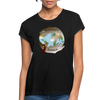 T-Shirt - Humanity Shines Organization Logo (Women's) - black