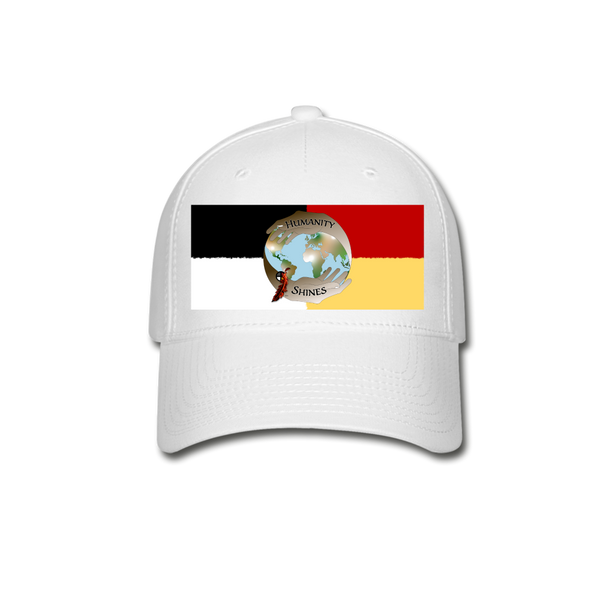 Hat - Humanity Shines Organization Logo - white