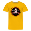Youth T-shirt - Crabtree, Lost Kids of Borealonon - sun yellow
