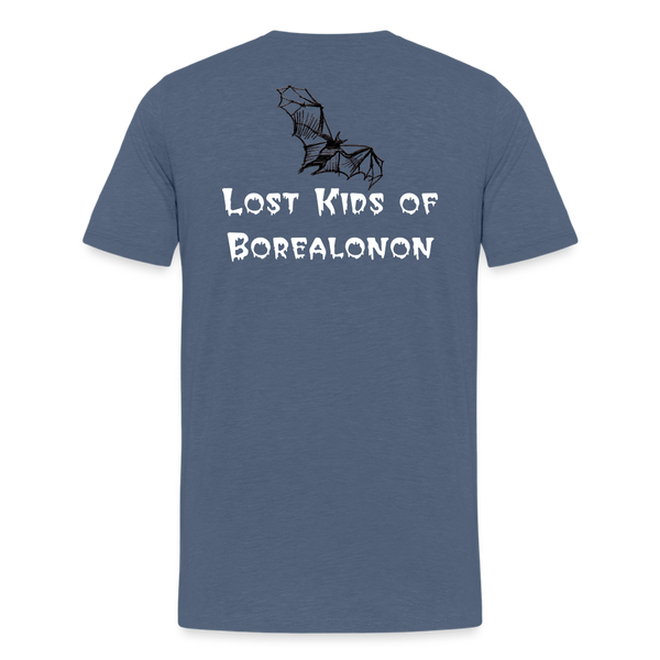 Youth T-shirt - Crabtree, Lost Kids of Borealonon - heather blue