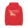 Youth Hoodie - Crabtree, Lost Kids of Borealonon - red