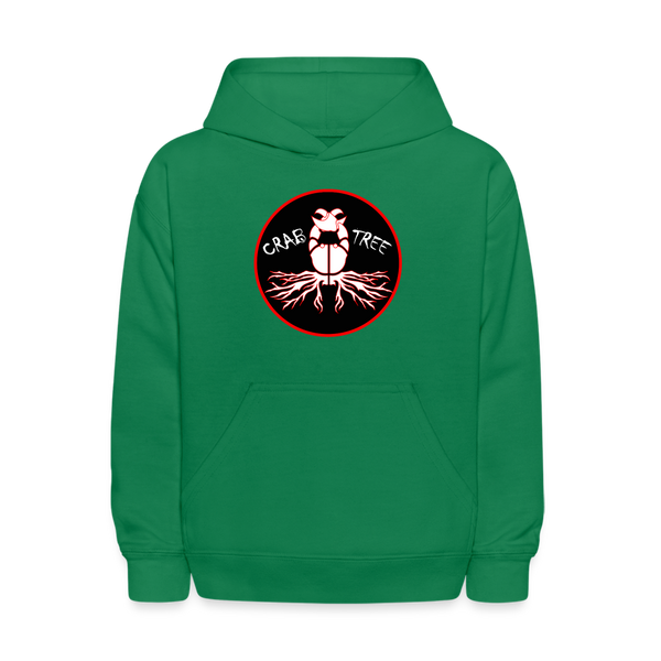 Youth Hoodie - Crabtree, Lost Kids of Borealonon - kelly green