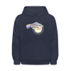 Youth Hoodie - KaLIGHToscope Art Camp - navy