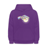 Youth Hoodie - KaLIGHToscope Art Camp - purple