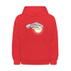 Youth Hoodie - KaLIGHToscope Art Camp - red