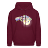 Sweatshirt - KaLIGHToscope Art Camp (Men's Hoodie) - burgundy