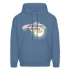 Sweatshirt - KaLIGHToscope Art Camp (Men's Hoodie) - denim blue