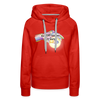 Sweatshirt - KaLIGHToscope Art Camp (Women's Hoodie) - red