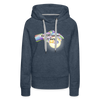 Sweatshirt - KaLIGHToscope Art Camp (Women's Hoodie) - heather denim