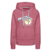 Sweatshirt - KaLIGHToscope Art Camp (Women's Hoodie) - mauve