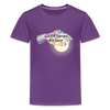 Youth T-Shirt - KaLIGHToscope Art Camp - purple