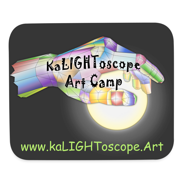 Mousepad - KaLIGHToscope Art Camp! - white