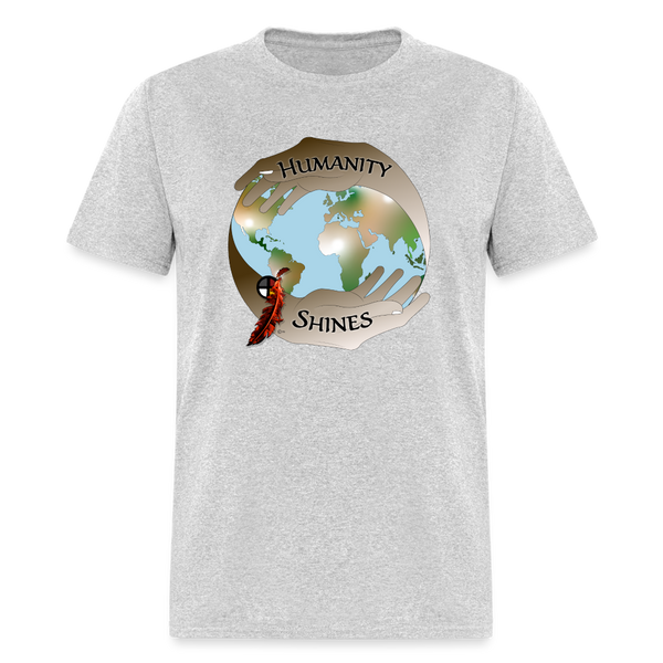 T-shirt - Humanity Shines Organization (Unisex) - heather gray