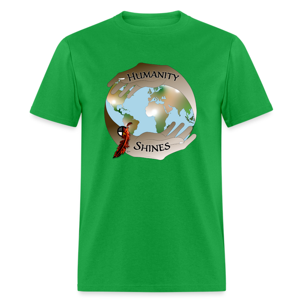 T-shirt - Humanity Shines Organization (Unisex) - bright green