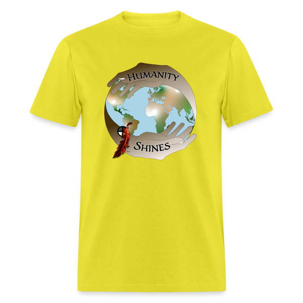 T-shirt - Humanity Shines Organization (Unisex) - yellow