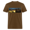 T-shirt - Broken Hand Productions Logo (Unisex) - brown
