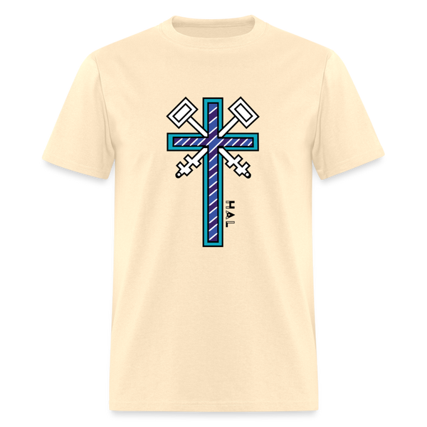 T-shirt - HALelujah! Designs - Keys of the Kingdom (Men's) - Matthew 16:19 - natural