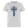 T-shirt - HALelujah! Designs - Keys of the Kingdom (Men's) - Matthew 16:19 - heather gray