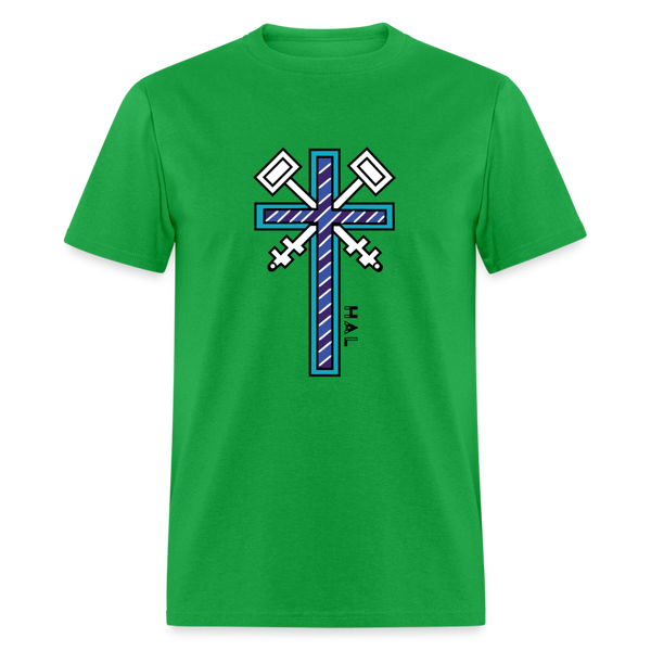 T-shirt - HALelujah! Designs - Keys of the Kingdom (Men's) - Matthew 16:19 - bright green